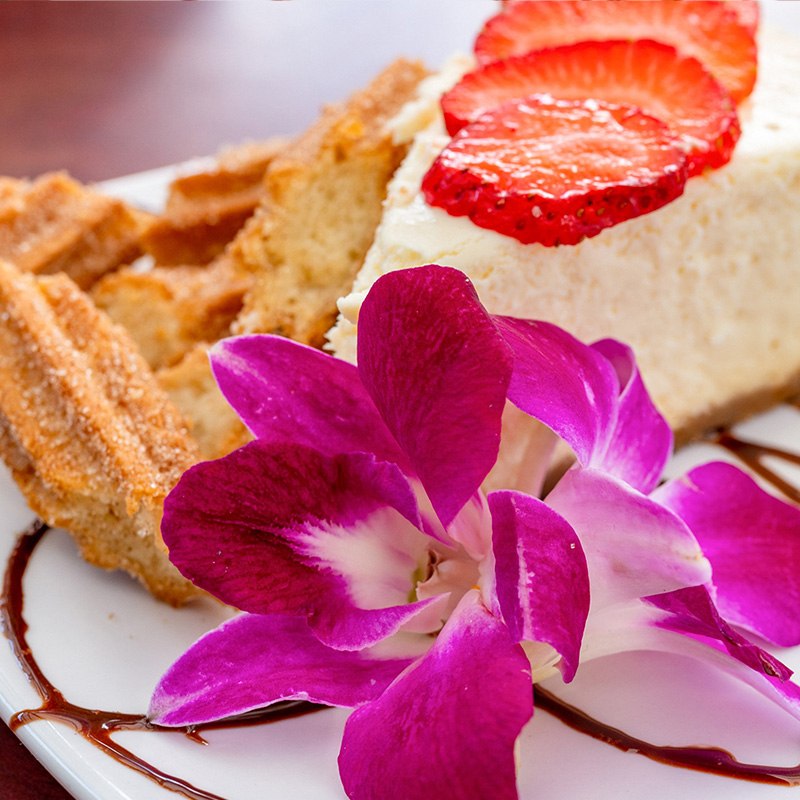 Churro Cheesecake La Chingada Cocina Mexicana 110 E Pennington Downtown Tucson